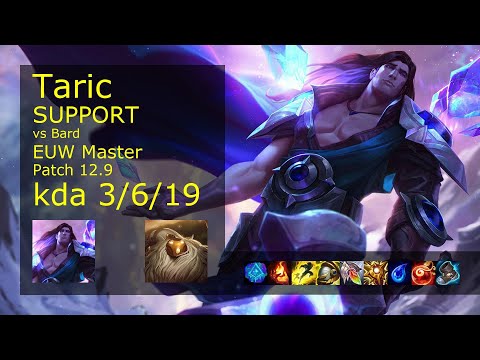 Rank 3 EUW Taric Support: Taric vs Bard
