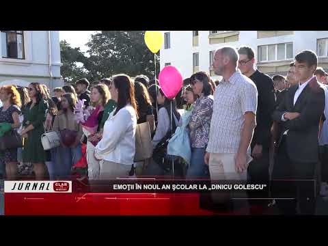 Emoţii în noul an şcolar la „Dinicu Golescu” ( 11 09 2023 )