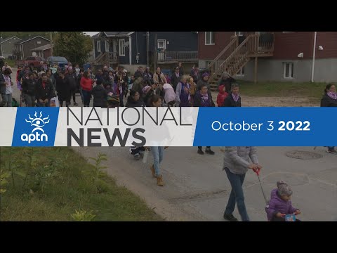 APTN National News October 3, 2022 – Trudeau on reconciliation, Bishops discuss land back
