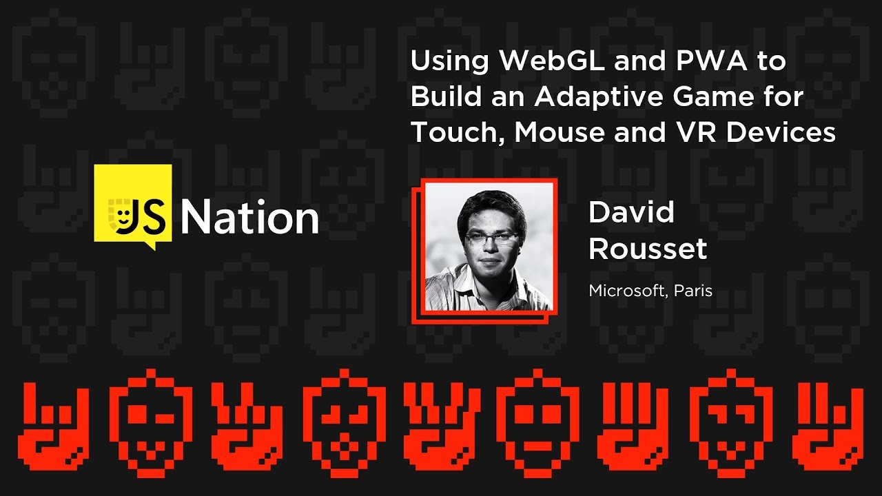 Using WebGL and PWA to Build an Adaptive Game for Touch, Mouse and VR Devices - David Rousset