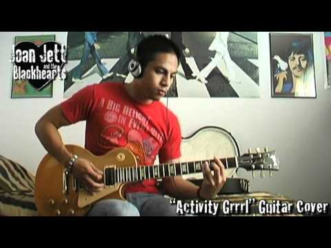 Joan Jett - Activity Grrrl guitar cover