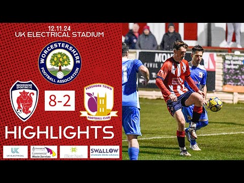 Meddows Hat-Trick Leads Sporting to 8-2 Rout | Bromsgrove Sporting 8-2 Pershore Town