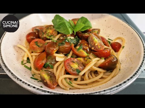 Spaghetti aglio olio e peperoncino versione estiva 😱