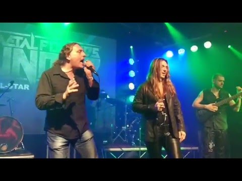 ANGRA - Rebirth. Edu Falaschi & Fabio Lione - vocals - Live @ CrossRoads Roma, 13.2.2016
