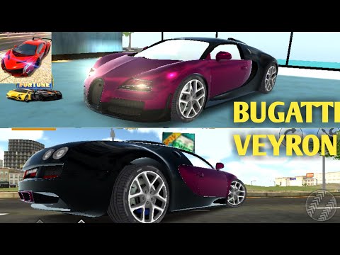 Bugatti Veyron TOP SPEED & REVIEW in FAKE  Extreme Car Driving Simulator