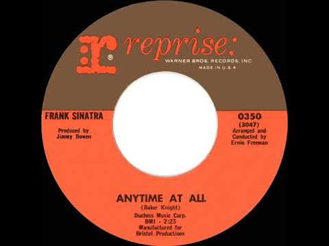 1965 HITS ARCHIVE: Anytime At All - Frank Sinatra