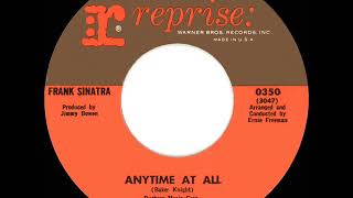 1965 HITS ARCHIVE: Anytime At All - Frank Sinatra