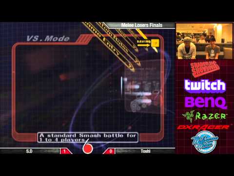 Shadowloo Showdown 6 Melee Losers Finals - S.D vs Toshi
