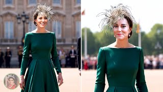 Princess Kate Dazzled In A Glamor Fascinator As She Appears At A Formal Royal Ceremony