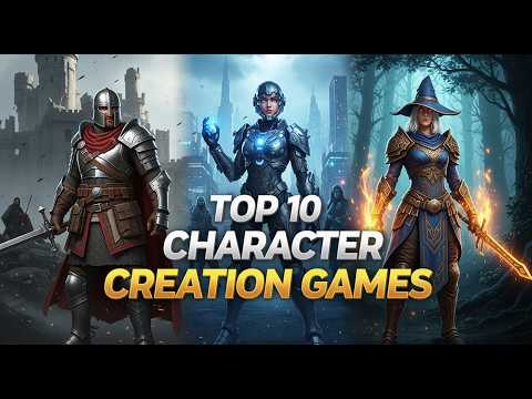 Top 10 Best Character Creation Games