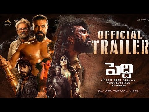 ❤️#PeddiTrailer #RamCharan #TeluguMovies #IndianCinema