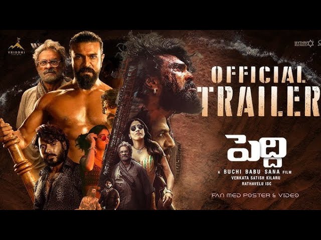 ❤️#PeddiTrailer #RamCharan #TeluguMovies #IndianCinema SDDEFAULT Thumbnail