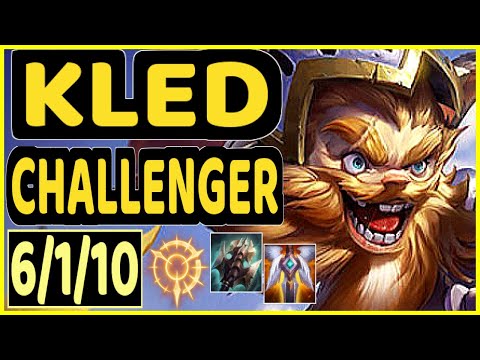 ARMUT (KLED) - 6/1/10 KDA TOP CHALLENGER GAMEPLAY - EUW