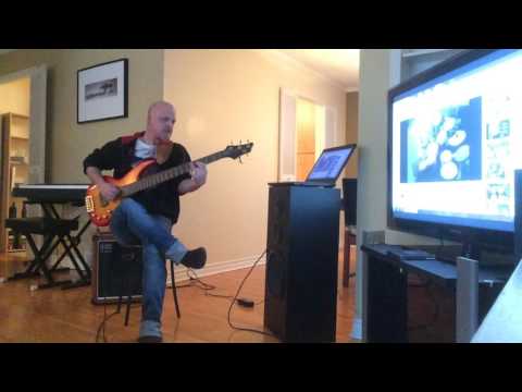 Yes  - Our Song - bass cover with vocals