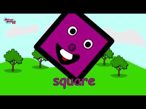 نطق الاشكال الهندسية بالانجليزي