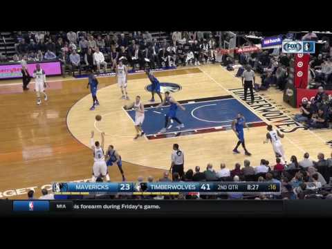 Zach LaVine vs Dallas Mavericks 09.01.2017 (5Pts)
