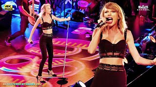 [Remastered 4K • 60fps] Out Of The Woods - Taylor Swift - Jimmy Kimmel 2014 - EAS Channel