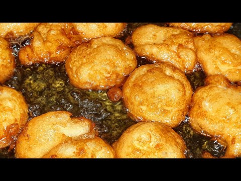 AKARA WITH STUFFED PRAWNS!!||AKARA CREVETTE FARCIE AVEC SAUCE D'OIGNON ÉPICÉ|BEANS CAKE &GRAVY