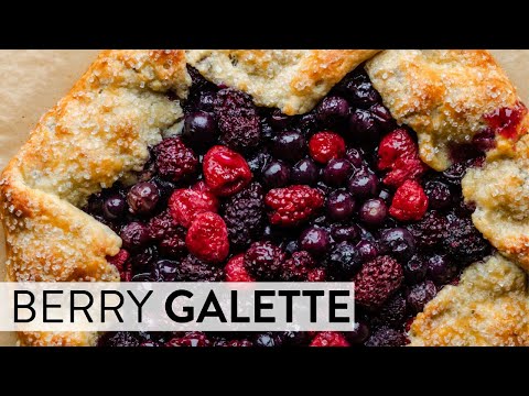 Mixed Berry Galette (Cornmeal Crust) | Sally's Baking