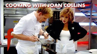 Joan Collins in the Kitchen: Gordon Ramsay's Lesson on Crafting the Ideal Omelette | The F Word