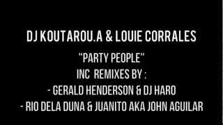 UGP016 Dj Koutarou.A & Louie Corrales - PARTY PEOPLE All mixes