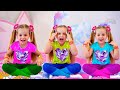 Diana y Head, Shoulders, Knees & Toes Canción de Ejercicios Diana y Head, Shoulders, Knees & Toes Canción de Ejercicios