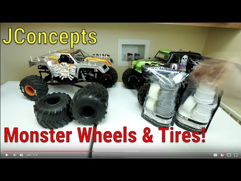 JConcepts Tribute Wheels & Firestorm Tires - Unboxing