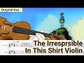 The Irrespressibles - In This Shirt Violin Sheet