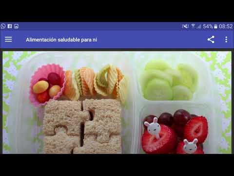 Alimentación Saludable para niños Video