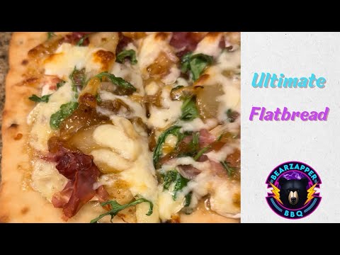 Fig, Brie, Pear & Prosciutto Flatbread Recipe: A Perfect Balance of Sweet, Savory, and Crunch!