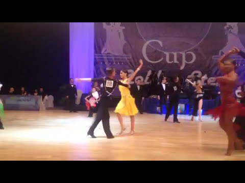 Kirill Osetrov and Iudina Sofia. Golden Step 2016. Rumba