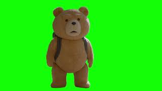 Ted "show me your feet...show me your f＊＊king feet" green screen