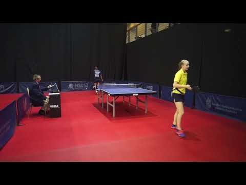 KANUNNIKOVA Vasylysa UKR - HANSSON Matilda SWE (2018 Hungarian Junior & Cadet Open)