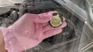 Infiniti EX35 Sunroof Waterleak issue (Clogged Drain end) Except - Viewer Request #sunroofleak #ex35