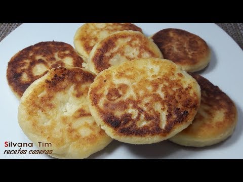 Receta de GORDITAS dulces de Ricota y Coco 🥥 GORDITAS de Requesón para el desayuno fáciles