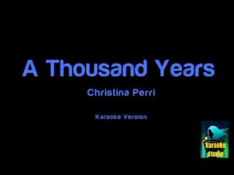 Christina Perri - A Thousand Years ( Karaoke Version )