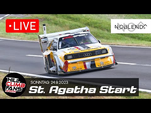 Live START Hill Climb St. Agatha 2023 | Sonntag 24.9.2023