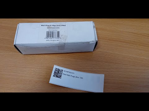 Entering Supplier Bar Codes onto a GRN (Goods Received Note)