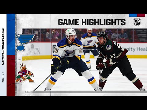 Blues @ Coyotes 4/23 | NHL Highlights 2022