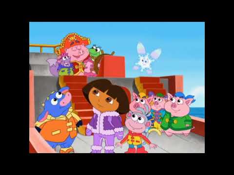 Dora the Explorer - Clip - Dora Saves the Snow Princess - Pirate Piggies Say Argh Song