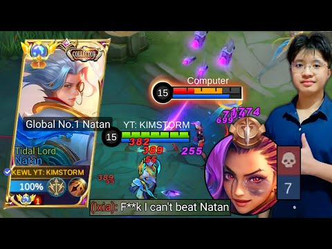 SORRY IXIA YOU CAN'T USE YOUR ULTIMATE❗YOU CAN'T BEAT NATAN🔥