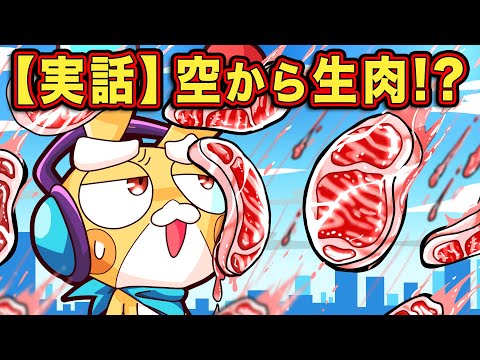 【実話】空から降ってきたヘンなもの7選【アニメ】【マンガ】