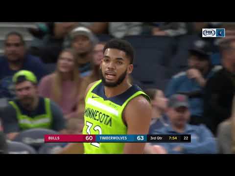 Highlights: Karl-Anthony Towns had 35 PTS and 22 REB in Wolves' win