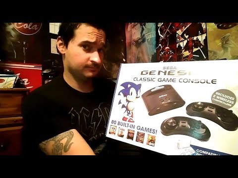 (At Games) Sega Genesis Classic Game Console Review