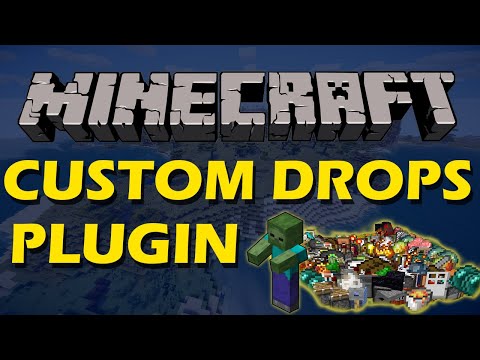 Customise mob and block drops in Minecraft with Custom Drops Plugin