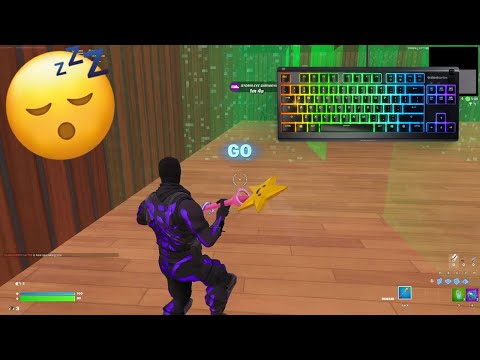 Purple Skull Trooper Fortnite Box PVP Gameplay 🤩 (240fps 4K)