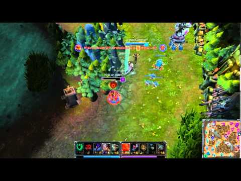 Faker(=hide on bush) LeeSin Outplay [LOL]