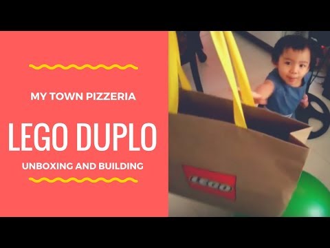 Lego Duplo My Town Pizzeria Unboxing and Building Video