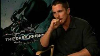 Christian Bale interview for The Dark Knight video