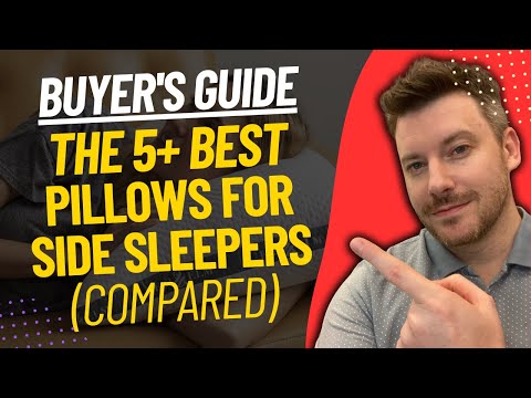 TOP 5 Best Pillows For Side Sleepers - Best Side Sleeper Pillow Review (2024)